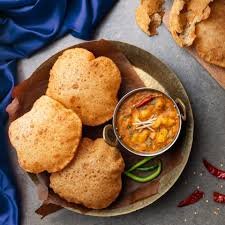 dal puri with aloo sabji